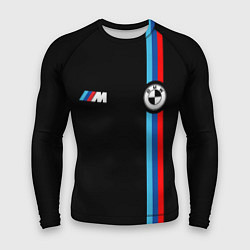 Рашгард мужской БМВ 3 STRIPE BMW, цвет: 3D-принт