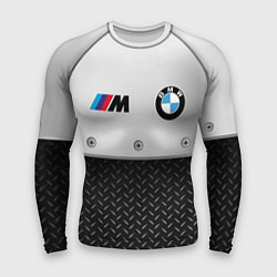 Рашгард мужской BMW БМВ СТАЛЬ, цвет: 3D-принт