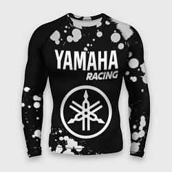 Рашгард мужской YAMAHA Racing Краска, цвет: 3D-принт