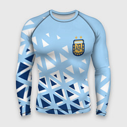 Рашгард мужской Сборная Аргентины футбол, цвет: 3D-принт