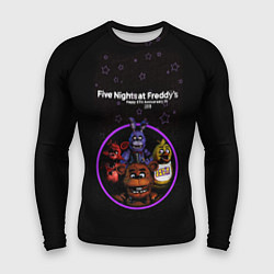 Рашгард мужской Five Nights at Freddys - персонажи из игры, цвет: 3D-принт