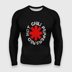 Рашгард мужской Red Hot Chili Peppers Rough Logo, цвет: 3D-принт