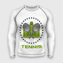 Рашгард мужской TENNIS Теннис, цвет: 3D-принт