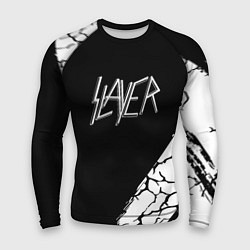 Рашгард мужской Slayer Трещины, цвет: 3D-принт