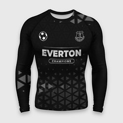 Рашгард мужской Everton Форма Champions, цвет: 3D-принт