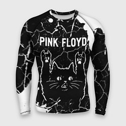 Рашгард мужской Pink Floyd Rock Cat, цвет: 3D-принт