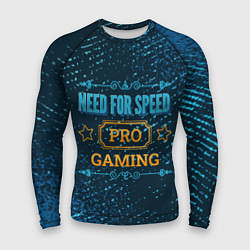 Рашгард мужской Need for Speed Gaming PRO, цвет: 3D-принт