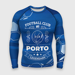 Рашгард мужской Porto - Football Club Number 1, цвет: 3D-принт