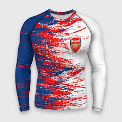 Мужской рашгард Arsenal fc арсенал фк texture