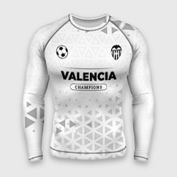 Рашгард мужской Valencia Champions Униформа, цвет: 3D-принт