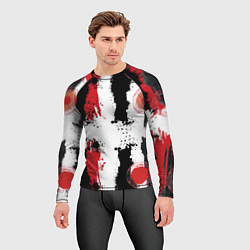 Рашгард мужской Живописная Абстракция, цвет: 3D-принт — фото 2