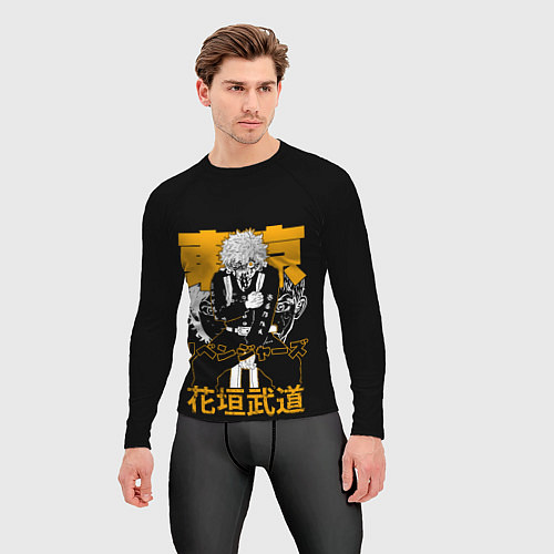 Мужской рашгард Глава первого отряда тосвы - Такемичи / 3D-принт – фото 3