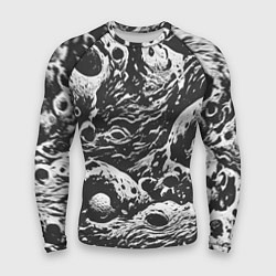 Мужской рашгард Тёмный космический паттерн