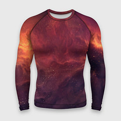 Рашгард мужской Галактический пожар, цвет: 3D-принт