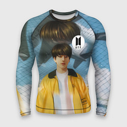 Рашгард мужской BTS Euphoria, цвет: 3D-принт