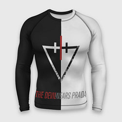 Рашгард мужской The Devil wears prada - Логотип, цвет: 3D-принт