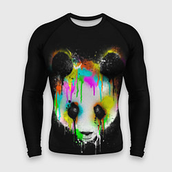 Рашгард мужской Панда в краске, цвет: 3D-принт