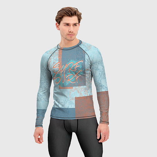 Мужской рашгард SURF / 3D-принт – фото 3
