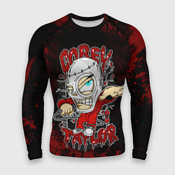 Рашгард мужской Slipknot skull, цвет: 3D-принт