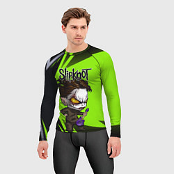 Рашгард мужской Slipknot green, цвет: 3D-принт — фото 2