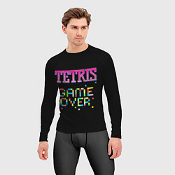 Рашгард мужской Tetris - Game Over, цвет: 3D-принт — фото 2