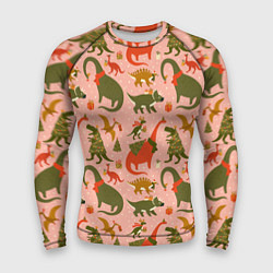 Мужской рашгард Dinosaurs with gifts