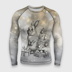 Мужской рашгард Кролик карандошом