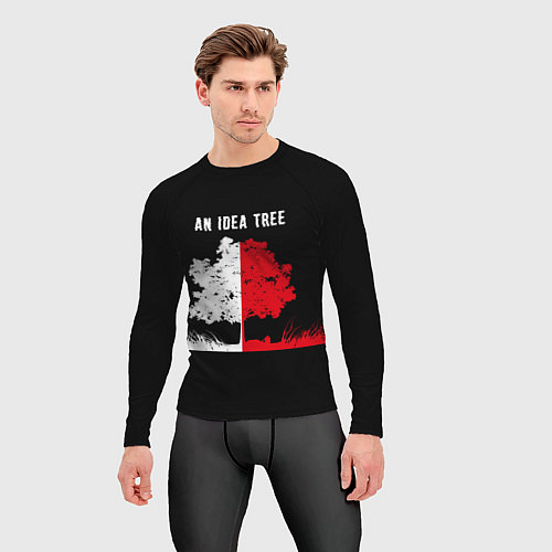 Мужской рашгард Дерево идей / 3D-принт – фото 3