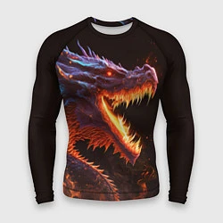 Рашгард мужской Огненный дракон, цвет: 3D-принт