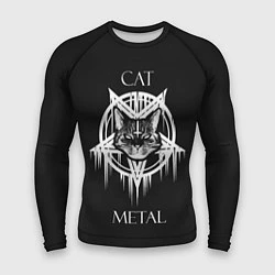 Рашгард мужской Cat metal, цвет: 3D-принт