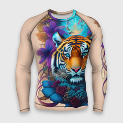 Рашгард мужской Tiger tattoo - irezumi - art, цвет: 3D-принт