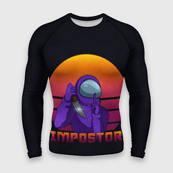 Рашгард мужской Impostor, цвет: 3D-принт