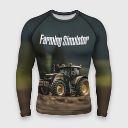 Рашгард мужской Farming Simulator - Игрушечный желтый, цвет: 3D-принт