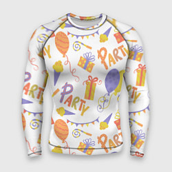 Рашгард мужской Party style, цвет: 3D-принт