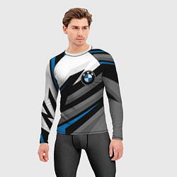 Рашгард мужской БМВ - спортивная униформа, цвет: 3D-принт — фото 2