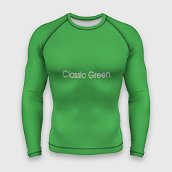 Рашгард мужской Classic Green, цвет: 3D-принт