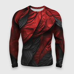 Рашгард мужской Red black texture, цвет: 3D-принт