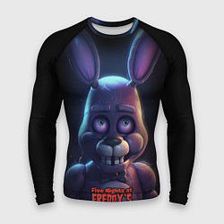 Рашгард мужской Bonnie FNAF, цвет: 3D-принт