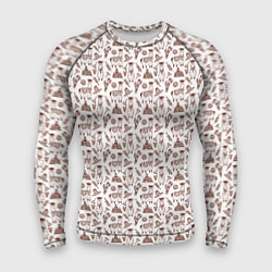 Мужской рашгард Альпака паттерн