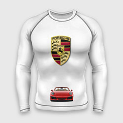 Рашгард мужской Porsche car, цвет: 3D-принт