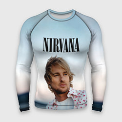 Рашгард мужской Тру фанат Nirvana, цвет: 3D-принт