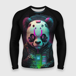 Рашгард мужской Панда киберпанк, цвет: 3D-принт
