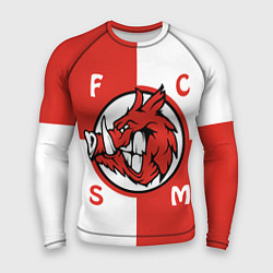 Рашгард мужской FCSM мясо, цвет: 3D-принт