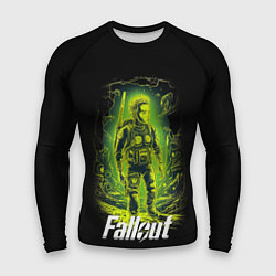 Рашгард мужской Fallout game poster style, цвет: 3D-принт