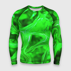 Рашгард мужской Geometry green, цвет: 3D-принт