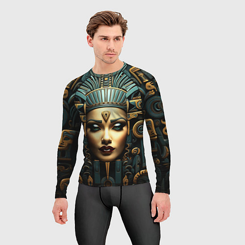 Мужской рашгард Египетские царицы / 3D-принт – фото 3