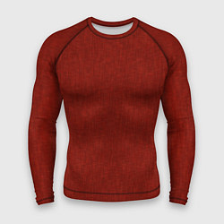 Мужской рашгард Однотонный тёмно-красный текстура