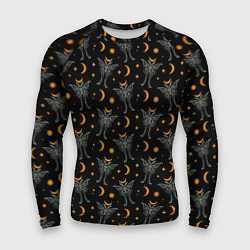 Мужской рашгард Лунные мотыльки