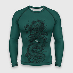 Рашгард мужской Chinese dragon - 2024, цвет: 3D-принт