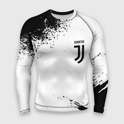 Рашгард мужской Juventus sport color black, цвет: 3D-принт